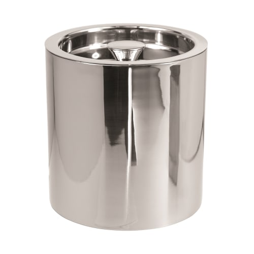 Sterling Classic Bar Collection, 2 Quart Ice Bucket, Shiny Stainless Steel